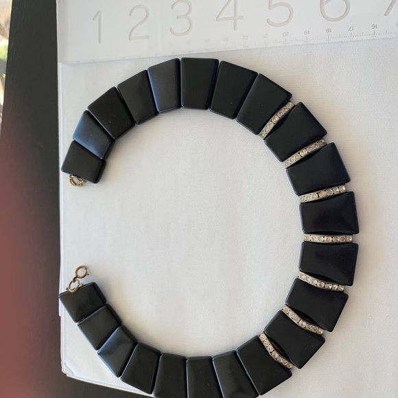 Vintage Glam Costume Choker Circa 1980s - Picture 5 of 5